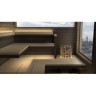 Печь электрическая HARVIA GLOW TRT70E без пульта HTRTE700400